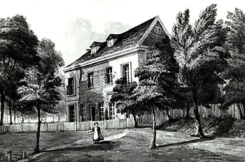 Old Sandon's House about 1820 [Z105/12]